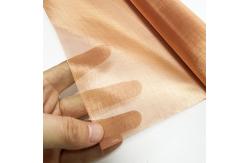 China EMF RF 150 200 Mesh Copper Shielding Wire Mesh For Faraday Cage supplier