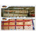 CE ISO Gurantee Push Back Pallet Racking Q235 Steel For Frozen Warehouse Logistic for sale