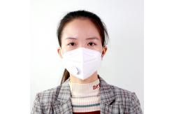 China N95 Disposable Mask Vertical Folding FFP2 Face Mask 4 Layer Protection supplier