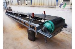 China Horizontal Oil Proof Industrial Belt Conveyor Small Loading Low Maintenance Inclined supplier