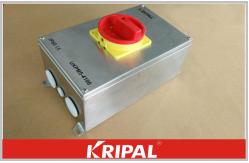 China IP65 100A 4 Pole Stainless Steel Enclosed Multi Position Rotary Switch Disconnectors supplier