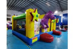 China Unicorn Jumping Castle Inflatable Bouncer Slide For Festival Activity supplier