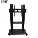 Universal Rotation Mobile TV Stand , 58 - 86 Inch Touch Screen TV Stand Mobile Cart for sale