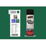 AEROPAK for road with SGS fresh green color 500ml Linie Marking Spray Paint for sale