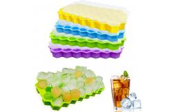 China Multipurpose Silicone Ice Molds Tasteless Reusable Spill Proof supplier