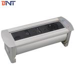 Factory Motorized flip up table connection box  Cubby Motorized Revolve Flip Up Tabletop Socket With HD-MI for sale