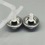 Compact Foam Dispensing Valve for Travel Toiletries with Leak-Proof Feature