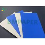 1.4mm Thick Board Paper One Side Blue One Side Grey Laminated Cardboard for sale