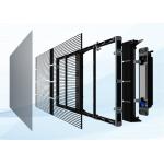 Easy handing ceiling transparent LED display light weight low consumption for sale