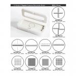 DIV 5mm 10mm Microscope Accessories OPTO-EDU A58.2002 Microscope Eyepiece Micrometer for sale