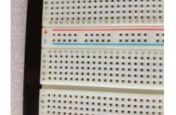 China Experiment Coordinate Solderless Breadboard 1100 Tie Points With Black Plate supplier