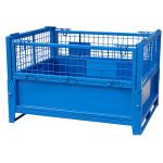 ODM Collapsible Pallet Cage Box Stillage Bin Powder Coated for sale