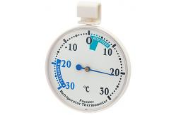 China Mini Refrigerator Fridge Cooking Thermometer Set Silver / White With Hook supplier