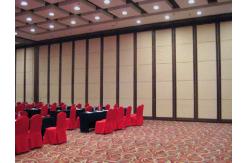 China Conference Room Sound Proof Operable Folding Partition Walls Aluminum Frame supplier