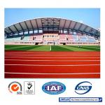 Synthetic Rubber 10 Years Life Eco Sports Flooring Track Harmless for sale