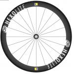 White Paper Road Bike Rim Decals Vivid Patterns Indoor Or Outdoor Use for sale