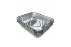 China Food Container Recyclable Aluminum Foil Oval Roaster Pan for Turkey Roasting Needs supplier