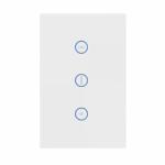 Glomarket Tuya Wifi Smart Touch Curtains Switch Wireless App Control Glass Touch Panel Switch For Home for sale
