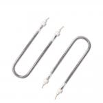 Clear quartz tube ir lamp Customizable U type Infrared Heating Element Tube 200-6000w for sale