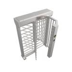 Pedestrian Bidirectional Full Height Turnstile Gate RFID Card / Fingerprint Access Control