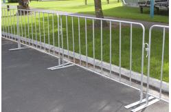 China Customized   metal crowd control barrier / portable barricades / Temporary Fence supplier