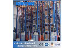China Compact Very Narrow Aisle Industrial Racking For Warehouse Storage supplier