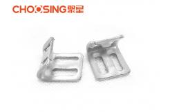 China Plastic Covered EK Spring Clip Galvanization Surface Decreasing Noise During Fixing supplier