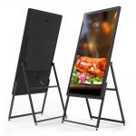 55in 4k Digital Lcd Media Player Advertising Foldable Signage Poster SECAM for sale