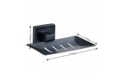 China Metal Shower Wall Mounted Soap Dish Shelf Polished supplier
