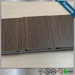 ECO Friendly Wood Grain Aluminum Composite Panel , Composite Metal Panel Exterior Wall Decoration for sale