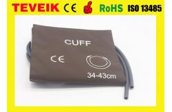 China PU DC212UA Double Hose Large Adult NIBP Cuff IEC 60601-1-1 Approved supplier