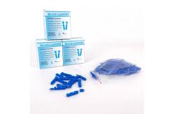 China Sterile Reusable Lancing Device Twist Top Blood Lancet With Plastic Handle supplier