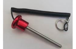 China 37x30x10x100mm Weight Pin For Home Gym By Oxidation Surface Treatment supplier