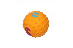 China Squeaker Convex Point Soft  Latex Squeaky Dog Ball supplier