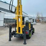 Both Mud Pump DTH Air Drilling Borehole Drilling Machine For Hydrology Wells 65KW Quanchai Engine for sale
