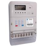 Ultrasonic Welded 3 Phase Electric Meter , 3 Element 4 Quadrant STS Prepayment Meter for sale