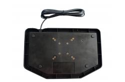 China Ruggedized Vehicle Keyboard Desktop With Touchpad Backlit Scissors Switch supplier