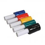 China Colored Mini Handheld LLDPE Stretch Wrap Film Yellow Plastic Wrap With Handles Dispenser manufacturer