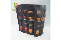 China Customized Printing Stand Up Bags Tear Notches For Snacks / Candy / Biscuits supplier