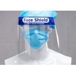 Full Face Coverage 250 Micron Robust Face Shield With Band for sale