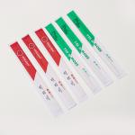 Paper Sleeve Pack Bamboo And Wood Paper Printed Round Twins Tensoge Chopsticks for sale