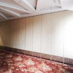 Manual Aluminum Sliding Soundproof Partition Walls / Movable Wall Panels for sale