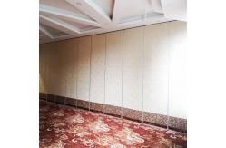 China Manual Aluminum Sliding Soundproof Partition Walls / Movable Wall Panels supplier