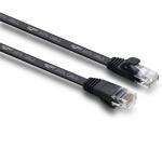 Qualified UTP CCA RJ45 Cat5e Cable 24AWG Cat 5e Patch Cable Black for sale