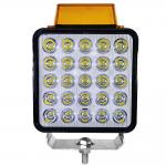 White / Blue LED Square Work Light 75W LED Spotlights For Tractors for sale
