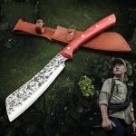 SS440 Damascus Steel Machete 3C Survival Knife Foldable High Safety for sale