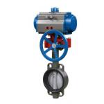 Hydraulic Linkage Industrial Control Valves , Pneumatic Butterfly Valve for sale