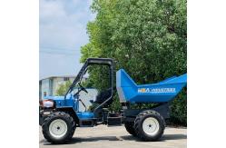 China Blue Mini Garden Tractor Diesel Electric Tractor With Grapple supplier