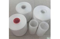 China AAA grade Raw White Recycle Polyester Thread 40S/3 With GRS Certificate supplier