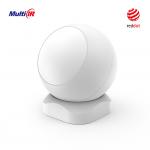 90 Degree Detection Zigbee PIR Motion Sensor CR123A Zigbee Motion And Light Sensor for sale